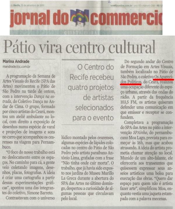 Jornal do Commercio 15 de setembro de 2011